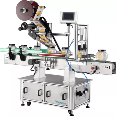 Etichettatrice per tappatura di riempimento in acciaio inossidabile 304 completamente automatica per bottiglia