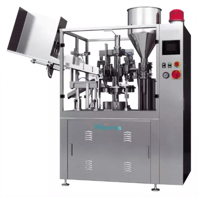 Macchina per il riempimento e la sigillatura di tubetti di dentifricio 220V/380V semiautomatica