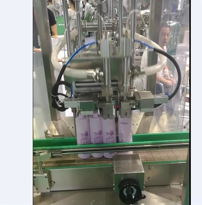 Macchina di rifornimento liquida cosmetica dello SpA del servomotore 2 teste per la bottiglia di vetro
