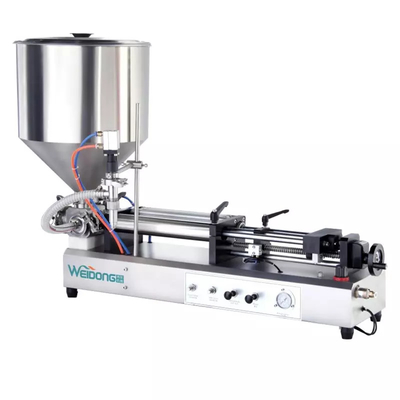 Macchina di rifornimento liquida cosmetica in pasta semiautomatica per bottiglia da 10-250 ml