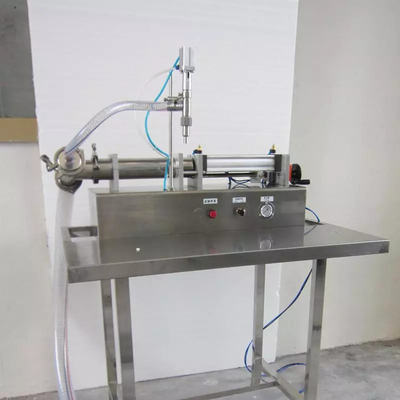 Macchina di rifornimento liquida cosmetica in pasta semiautomatica per bottiglia da 10-250 ml