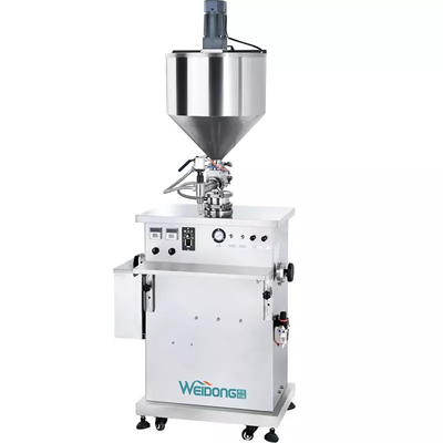 Macchina di rifornimento verticale antiruggine 316L, macchina di rifornimento liquida semiautomatica 50HZ