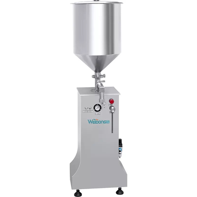 Macchina di rifornimento verticale antiruggine 316L, macchina di rifornimento liquida semiautomatica 50HZ