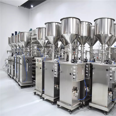 Macchina di rifornimento verticale antiruggine 316L, macchina di rifornimento liquida semiautomatica 50HZ