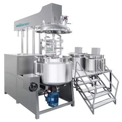 Omogeneizzatore d'emulsione sotto vuoto pratico stabile, miscelatore crema dell'omogeneizzatore di vuoto 220V