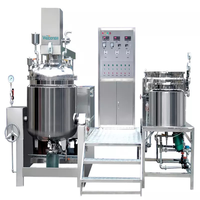 Omogeneizzatore d'emulsione sotto vuoto pratico stabile, miscelatore crema dell'omogeneizzatore di vuoto 220V
