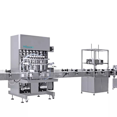 Macchina di riempimento automatico da 10000 ml per acqua, succo, olio e pasta cosmetica