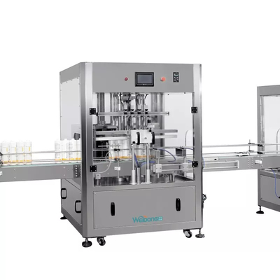 Macchina di riempimento automatico da 10000 ml per acqua, succo, olio e pasta cosmetica
