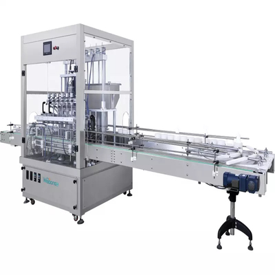 Riempitrice automatizzata PLC a tenuta stagna antiruggine per bevande gassate