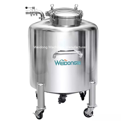 Carro armato mobile del RO dell'acciaio inossidabile 500L, carro armato multiuso degli ss per acqua del RO