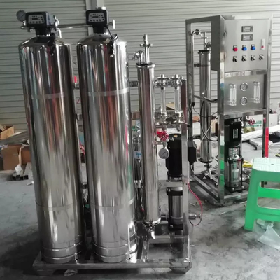 diametro 1000mm dell'entrata di trattamento della macchina del depuratore di acqua del RO antiruggine 500L