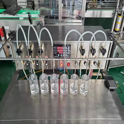 Macchina di rifornimento automatizzata antiruggine 380V per bottiglia liquida 10-5000g