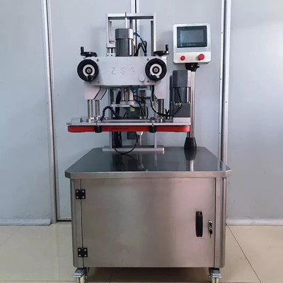 Tappatrice pneumatica automatica a vite per bottiglia di plastica in vetro