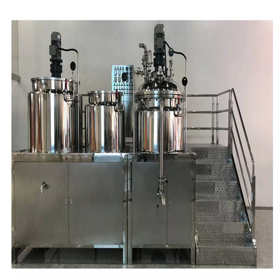 Miscelatore emulsionante cosmetico per lozione per il corpo SUS316L che rende pratica la macchina