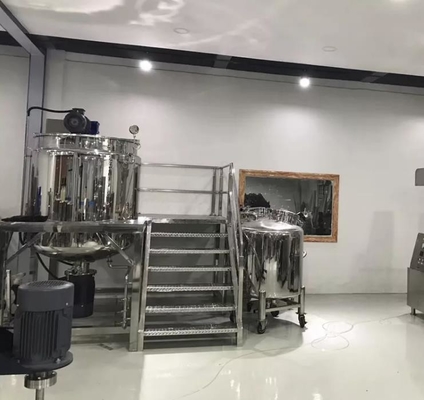 Miscelatore emulsionante cosmetico per lozione pneumatica 50 litri SUS304 SUS316