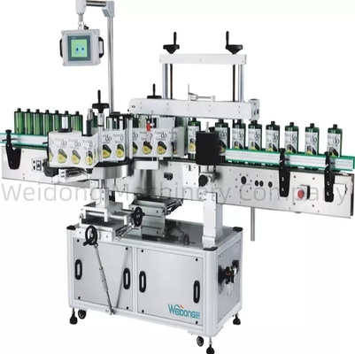 Etichettatrice per tappatura di riempimento a doppia faccia 220V elettrica antiruggine