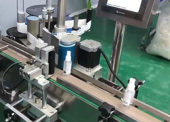 Etichettatrice per tappatura di riempimento a doppia faccia 220V elettrica antiruggine
