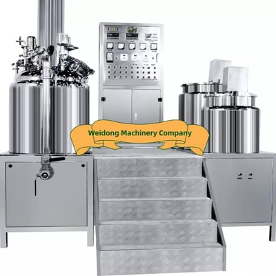 Macchina cosmetica antiruggine del miscelatore della crema, miscelatore stabile della crema dell'omogeneizzatore di vuoto