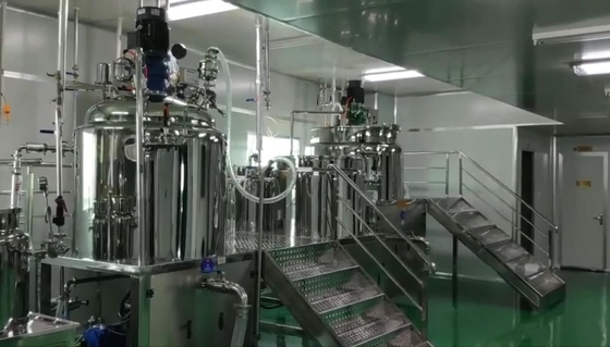 Vacuum Body Cream Cosmetic Emulsifier Mixer Machine 63RPM A prova di perdite