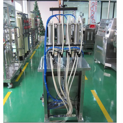 Etichettatrice tappatrice di riempimento liquido PLC con 4/6/8/10 teste