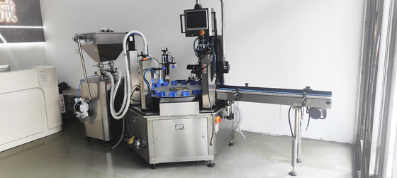 Macchina di rifornimento automatizzata 20-300ml di acciaio inossidabile con il coperchiamento