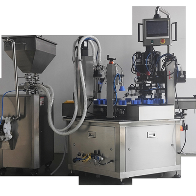 Macchina di rifornimento automatizzata 20-300ml di acciaio inossidabile con il coperchiamento