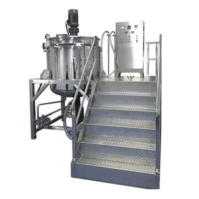 Vuoto che rende a carro armato d'emulsione SUS304/316 dell'omogeneizzatore della macchina del miscelatore grande macchinario mescolantesi e d'emulsione