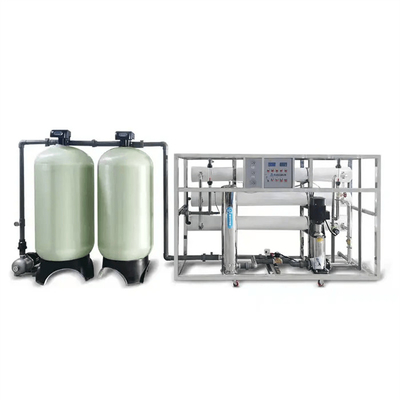 Sistema di trattamento cubico di osmosi inversa della pianta di desalificazione dell'acqua sotterranea del RO di progetto di riutilizzazione dell'acqua di industria del tester 40