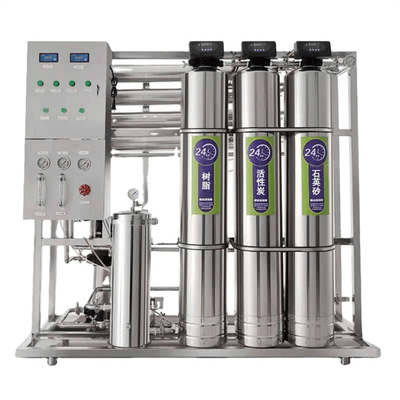 Sistema di trattamento cubico di osmosi inversa della pianta di desalificazione dell'acqua sotterranea del RO di progetto di riutilizzazione dell'acqua di industria del tester 40