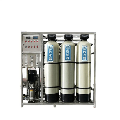 Sistema di trattamento cubico di osmosi inversa della pianta di desalificazione dell'acqua sotterranea del RO di progetto di riutilizzazione dell'acqua di industria del tester 40