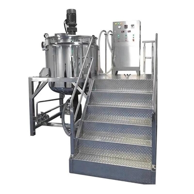 3000r / Carro armato d'emulsione dell'omogeneizzatore di vuoto di Min Cosmetic Emulsifier Mixer Machine