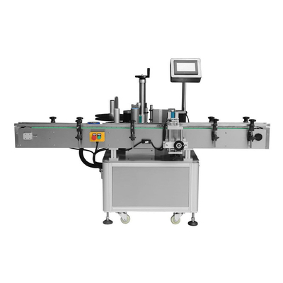 Etichettatrice di posizionamento automatica intelligente 25m/min 0.8KW della bottiglia rotonda