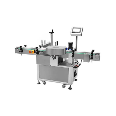 Etichettatrice di posizionamento automatica intelligente 25m/min 0.8KW della bottiglia rotonda