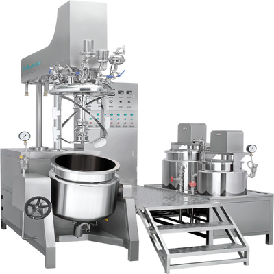 Macchina d'omogeneizzazione del miscelatore dell'emulsione dell'emulsionante di vuoto cosmetico di grande viscosità del miscelatore