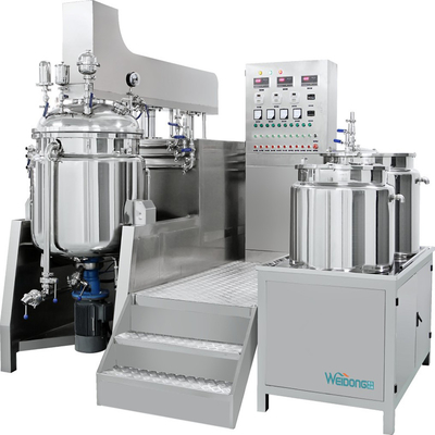 Macchina d'omogeneizzazione del miscelatore dell'emulsione dell'emulsionante di vuoto cosmetico di grande viscosità del miscelatore