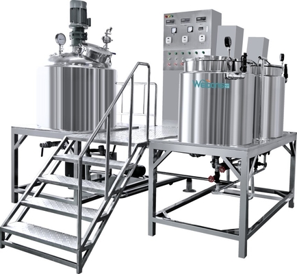 linea di produzione cosmetica di trucco del miscelatore dell'emulsionante di 5.5kW 5000L