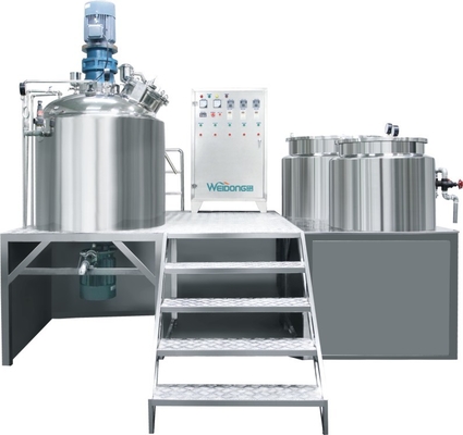 linea di produzione cosmetica di trucco del miscelatore dell'emulsionante di 5.5kW 5000L
