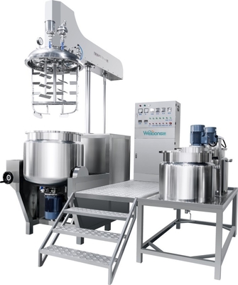 linea di produzione cosmetica di trucco del miscelatore dell'emulsionante di 5.5kW 5000L