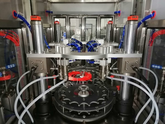 Linea di produzione di riempimento automatica dell'aerosol ad alta velocità 90 bottiglie/min 1.1kw