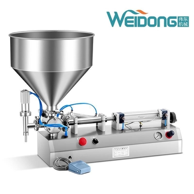 Macchina di rifornimento orizzontale automatica dei semi della crema dell'acqua 10ml-5000ml