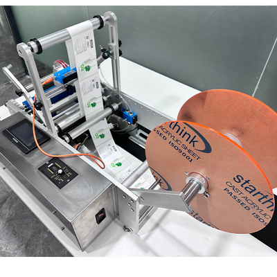 Etichettatrice di coperchiamento di riempimento rotonda della bottiglia 220V 50HZ per l'industriale