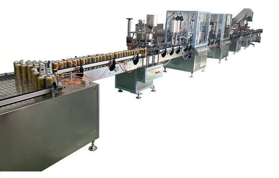 Linea di produzione di riempimento automatica dell'aerosol di acciaio inossidabile per la maschera facciale