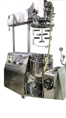 Emulsionatore Miscelatore Sottovuoto Fisso Per Laboratorio Crema Cosmetica 10L