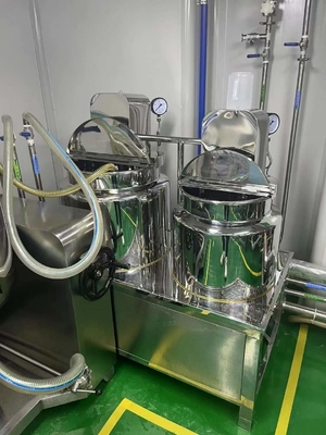 Emulsionatore Miscelatore Sottovuoto Fisso Per Laboratorio Crema Cosmetica 10L