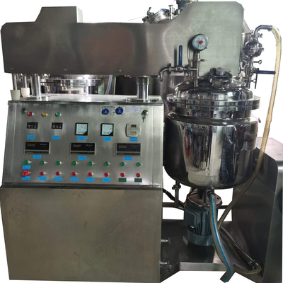 Emulsionatore Miscelatore Sottovuoto Fisso Per Laboratorio Crema Cosmetica 10L