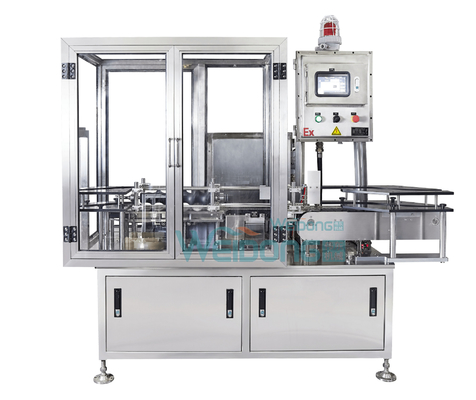Macchina ad alta velocità di riempimento di aerosol per prodotti alimentari 7200 lattine/H 750 ml