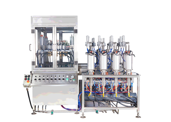 Macchina automatica di riempimento di aerosol per serbatoio di 1 pollice di diametro 35 73.85 310 mm