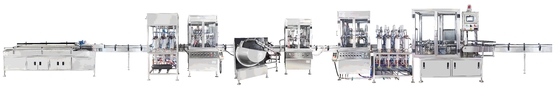 Configurazione della macchina di riempimento in aerosol completamente automatica 3600C
