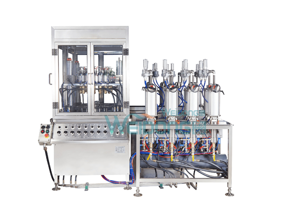 Linea di produzione di riempimento automatica dell'aerosol di acciaio inossidabile per la maschera facciale