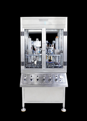 Linea di produzione automatica di riempimento di aerosol per 1 pollice di serbatoio di diametro 35 mm 73,85 mm 310 mm
